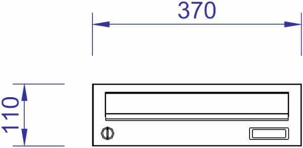 H370-1 Horizontal Letterbox